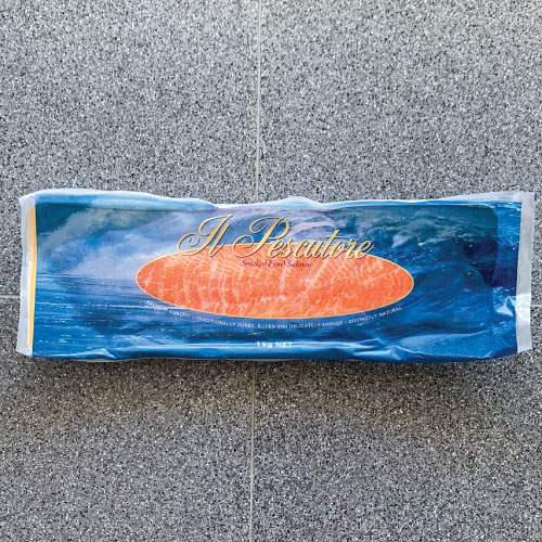 COLD SMOKED SALMON SLICED (Il Pescatore) – Alaskan Crab Co